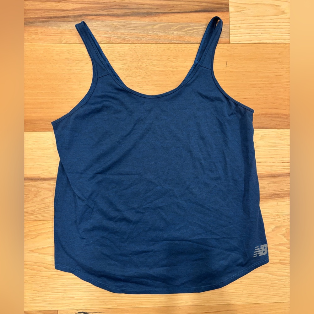 New Balance Navy Tank Top